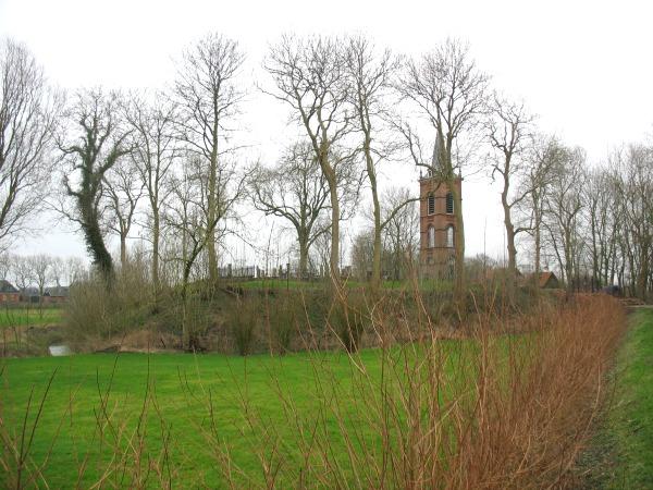 Toornwerd toren op wierde